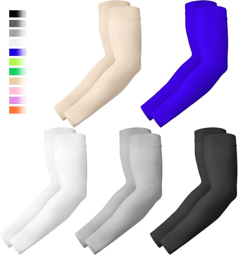 Outivity Arm Sleeves for Men Women Upf 50 Compression Arm Sleeve for UV Blocking Protection - Image 1